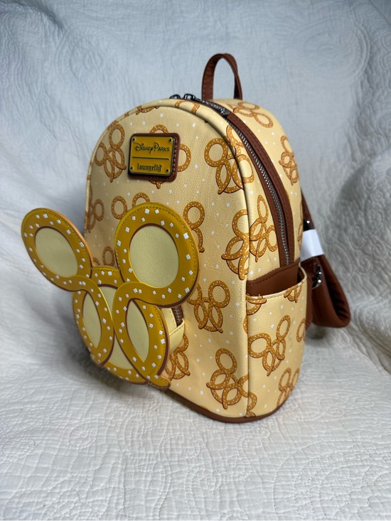 Disney Parks Loungefly Mickey Pretzel Mini Backpack main image 12